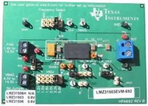 Texas Instruments Lmz31503Evm-692 Eval Module Lmz31503 Buck Converter