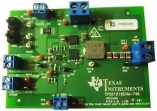 Texas Instruments Tps51916Evm-746 Tps51916Dc/Dc ConverterStep DownEval Module