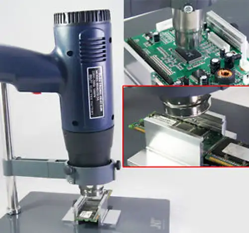 Bga Heat Air Gun Soldering Station Rework Wind Rack Rack Repair Platform F-203