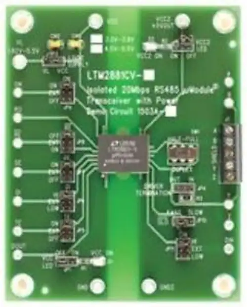 Linear Technology Dc1503A-B Ltm2881-5 Rs-485/Rs-422 Transceiver Demo Board