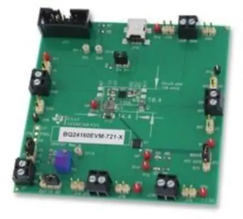 Texas Instruments Bq24160Evm-721 Eval Boardbq24160 Li-Ion&Li-Poly Batt Charger