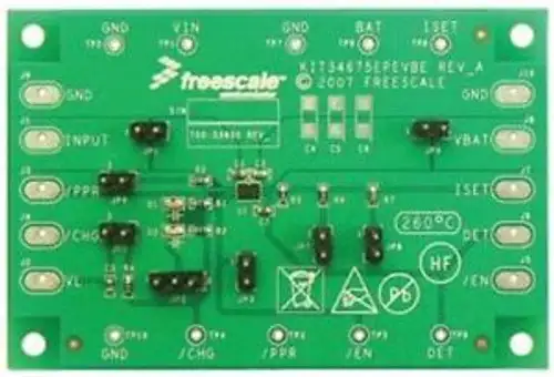 Kit34675Epevbe Mc34675Li Ion Battery Chargerevaluation Board