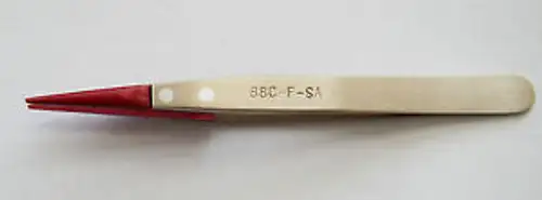 Fourteen 14 HECO Soft Tipped Tweezers Swiss Made 88cF-SA