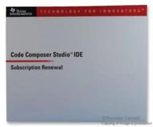 Texas Instruments Tmdsccsuballn01D-P Code Composer Studio Ide Subscription