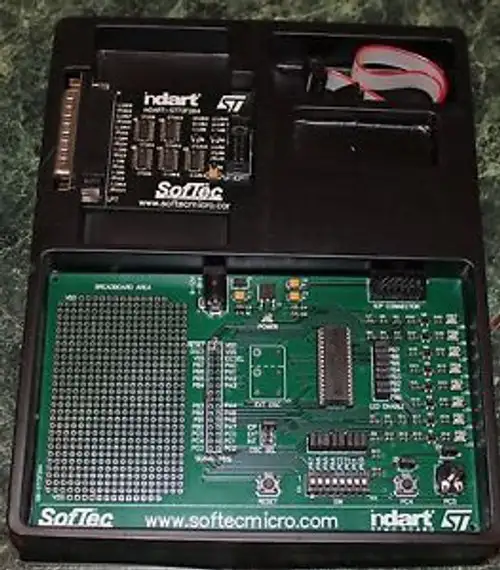 SofTec INDART-ST72F264 In-Circuit Debugger Programmer and Development System