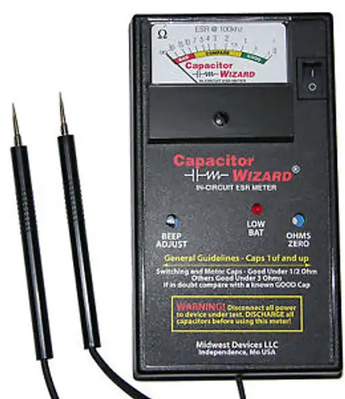 CAP1B ESR Capacitor Wizard Capacitance ESR Tester/Analyzer Caps In Circuit