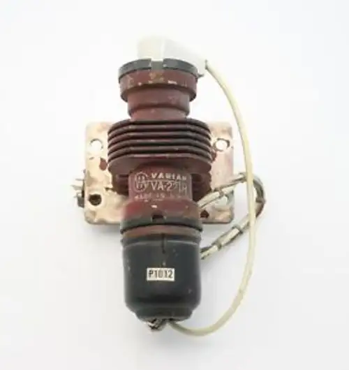 VARIAN VA-221H KLYSTRON TUBE UDR WEATER RADAR WITH CONNECTORS