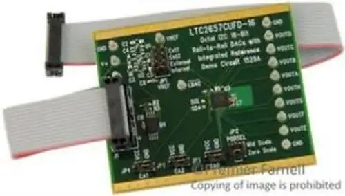 Linear Technology Dc1529A-B Eval Board Ltc2657 16Bit 4.096V Dac
