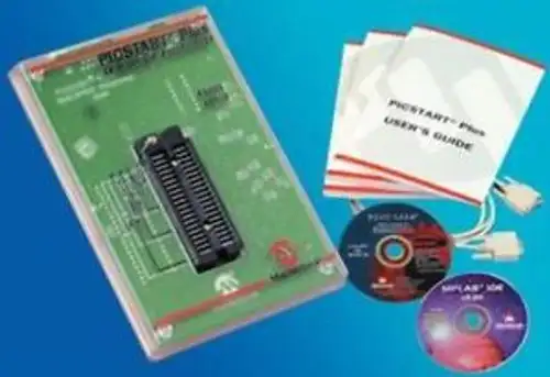 12C1785 Microchip Dv003001 Picstart Plus Programmer Pic W / Mplab Ide