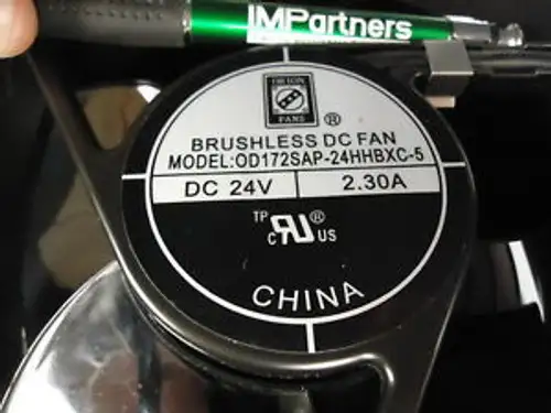 Knight Electronics OD172SAP-24HHBXC-5 24VDC Fan. Brand