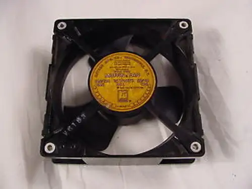 Vintage ORIGINAL Rotron Muffin Fan105-125V14WWoodstock NY 60s Perfect Cond.