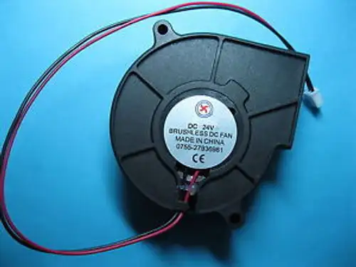 10 pcs Brushless DC Blower Fan 24V 7530S 75x30mm 2pin Sleeve-bearing