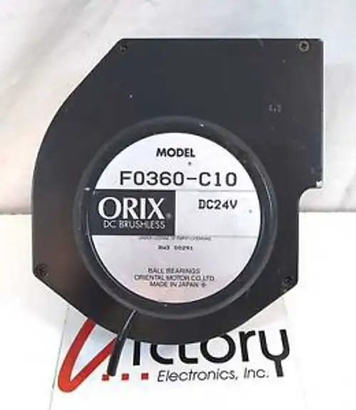 Orix DC Brushless 24 Volt Cooling Fan F0360-C10 DC24V (wrs)