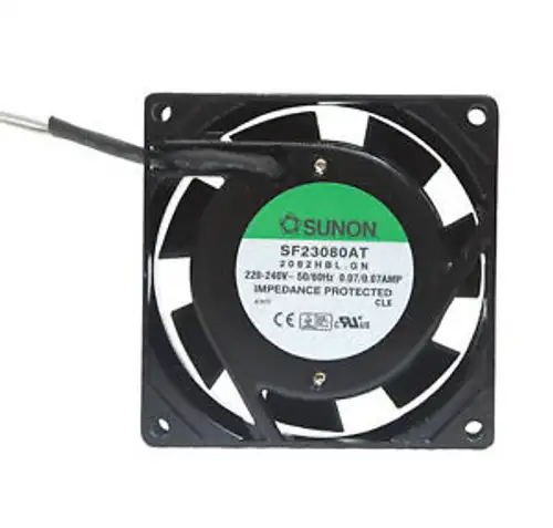 10 Sunon Ac Fan 2082Hbl Gn 80X80X25.5M Ac220V-240V 70Ma