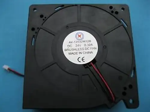 10 Pcs Brushless Dc Blower Fan 24V 12032B 120X120X32Mm 2Pin Ball-Bearing