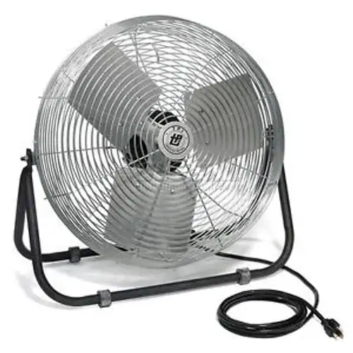 Tpi 24 Industrial Floor Fan F-24-Te 1/8 Hp 6350 Cfm