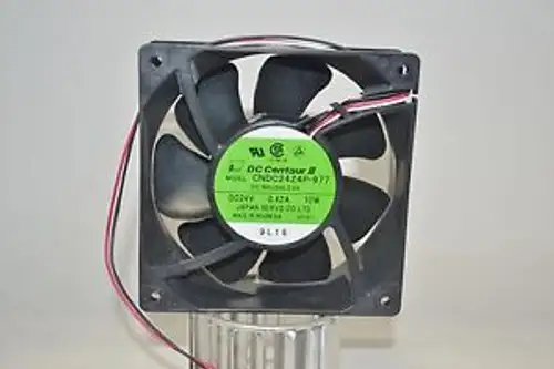 Japan Servo Dc Centaur Fans Cndc24Z4P-977 24V .42A 10W Nos Lot 4-5/8X1-1/2