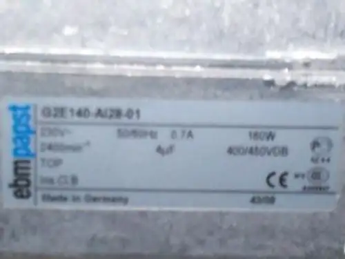 Ebm Papst G2E140-Al28-01 Blower