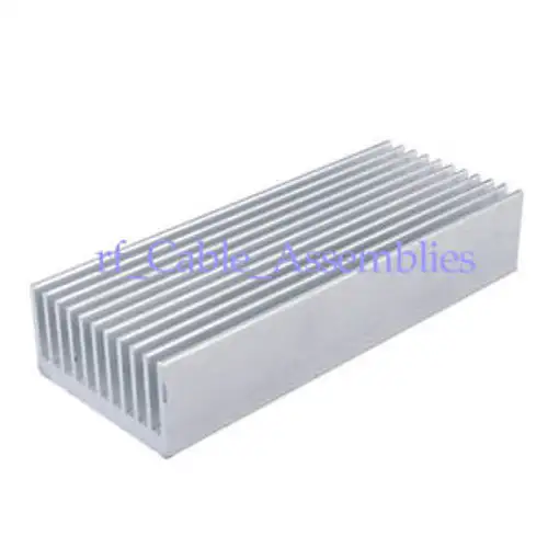 10High Quality Aluminum Heat Sink for Electronics Computer Electric 100x40x20mm