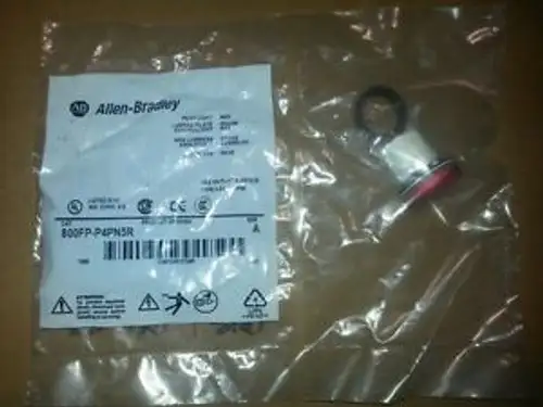 10 Allen Bradley 800Fp-P4Pn5R Ser A Red Pilot Light