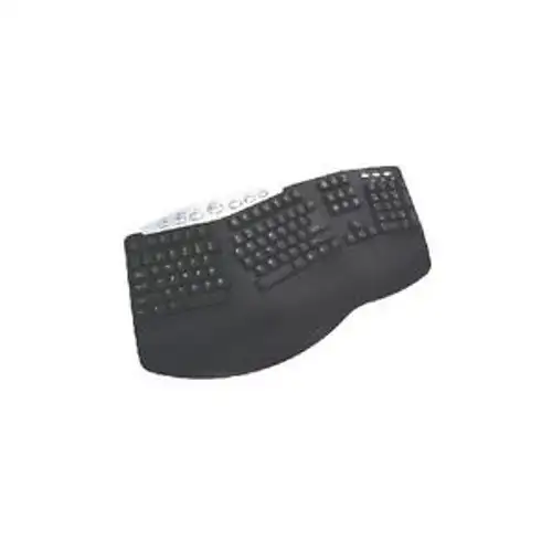 Adesso PCK-208B Tru-Form Media Contoured Ergonomic Keyboard - 2H09108