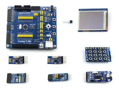 1343-P-A LPC1343FBD48/302 LPC1343 Cortex-M3 Development Board + 6 Modules
