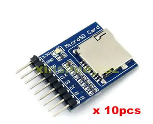 10xMicro SD Card memory Module Development Board for Arduino PIC ARM AVR