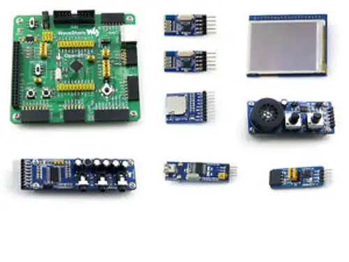 STM32 Development Board STM32F051C8T6 STM32F051C ARM Cortex-M0 + 6 Modules Kits