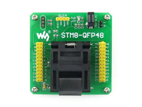 STM8S STM8 LQFP48 0.5mm Pitch Program Programming Programmer Adapter Socket