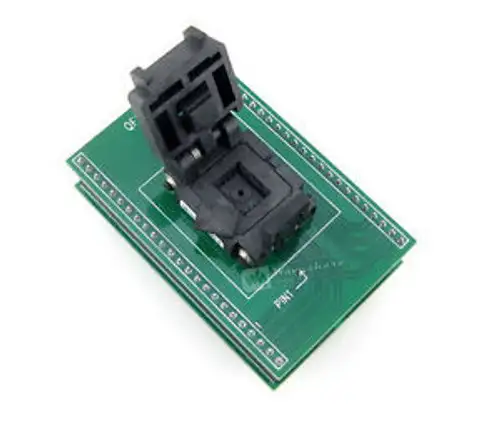 QFN8 MLF8 MLP8 QFN to DIP8 8x6mm 1.3Pitch IC MCU Socket Programming Adapter
