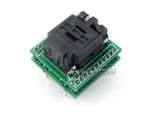 QFN24 MLF24 QFN Programming Adapter 24QN50K14040 Plastronics 4x4 IC Socket