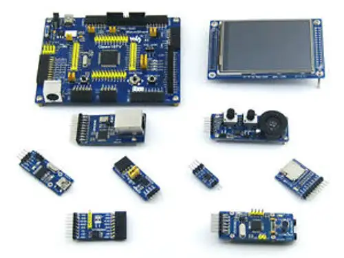 Stm32F107Vct6 Stm32F107 Stm32 Development Board Kit + Tft Lcd + Ethernet Modules