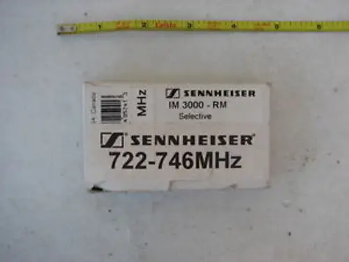 Sennheiser Im 3000-Rm Selective Narrowband Rf Cable Input Module Art.No.: 05241