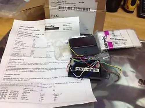 Distrelec Argonit Digital Panel Meter Ro-350/2 Mass Flow Controller $149