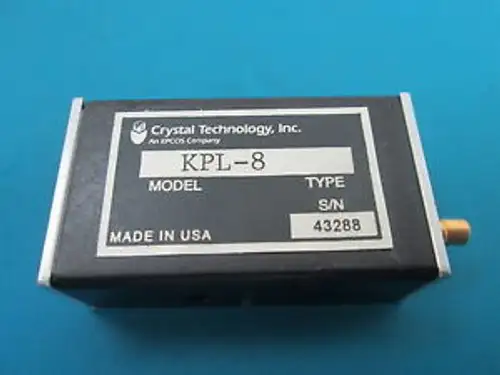 Crystal Technology Model Kpl-8 Rf Module 43288