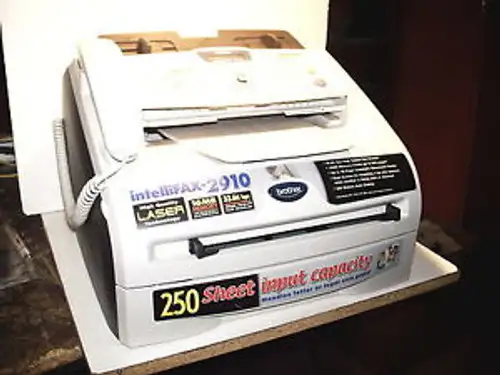 Brother Intellifax-2910 Fax-2910 Super G3 33.6Kbps Lazer Fax Phone & Copier