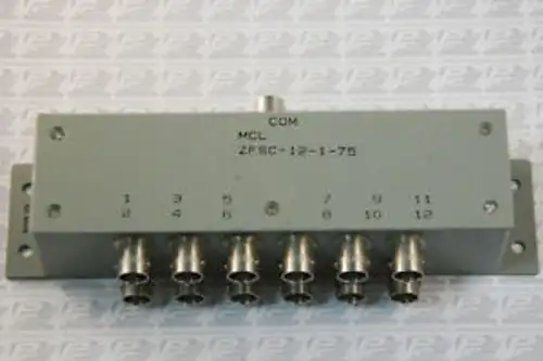 Splitters/Combiners Power Splitters/Combiners Zfsc-12-1-75 12175 Zfsc12175