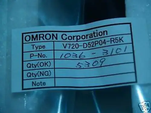 5309 Omron V720-D52P04-R5K Rfid Stampsize Inlays.