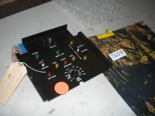 Capitol Control Chlorinator Module P/N 3383 MFG #R2672 Front Panel