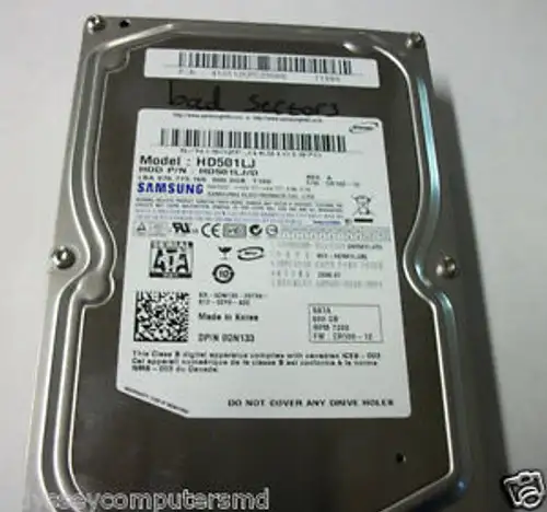 Samsung HD501LJHD501LJ/D CR100-12BF41-00133A Trident11-RE Rev06 SATA 3.5 PCB