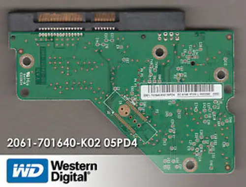 WD2500AAKS-32V1A0 250GB PCB P/N: 2061-701640-K02 05PD4 3.5 SATA WD Caviar Blue