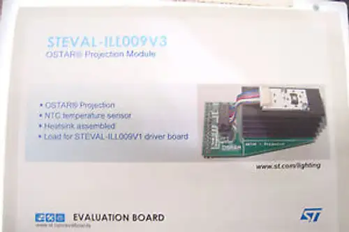 OSRAM OSTAR HB RGB LED DRVR PROJECTION LED BOARD STEVAL-ILL009V3