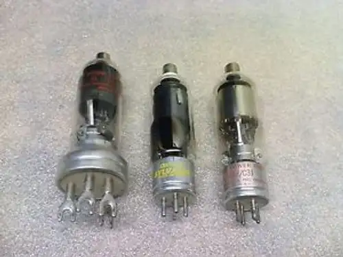 Assorted 3 Vacuum Tubes: NL-710L/7518 C3J/5632 NL-5632/C3J