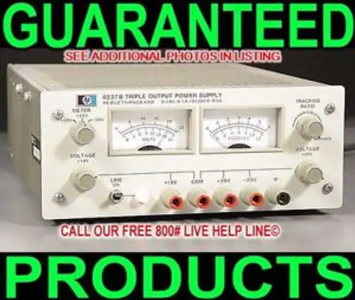 Hp 6237B 3 Output Variable Metered Prototype Arduino Board Dc Power Supply