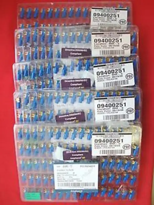 400 Pcs Amphenol Rf Connectors P/N Fa1-Ncrp-Pcb-6A -