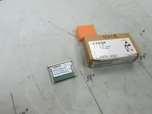 Siemens Simatic S5 Memory Card Flash 256 Kb P/N 6Es5374-1Kh21 Memory Card