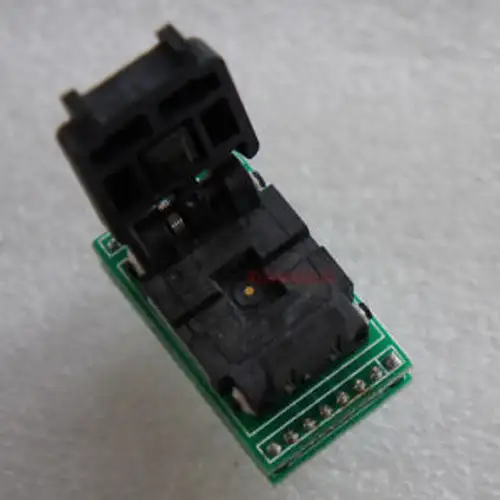 QFN8/MLP8/MLF8/SON8/WSOP8 to DIP8 Socket/Adapter PLASTRONICS 08QN12T16050