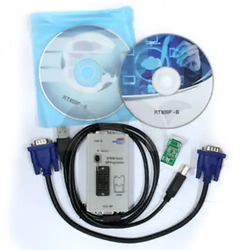 LCD USB RT809F Universal EPROM FLASH VGA ISP AVR GAL PIC USB Programmer