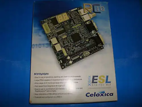 Celoxica Xilinx Development Board-Esl Tool -Rc10 / Rc-10- Xilinx Spartan 3 Fpga