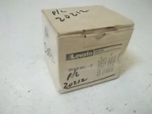 LOVATO 21LS25 CONTACTOR MOTOR STARTER RELAY